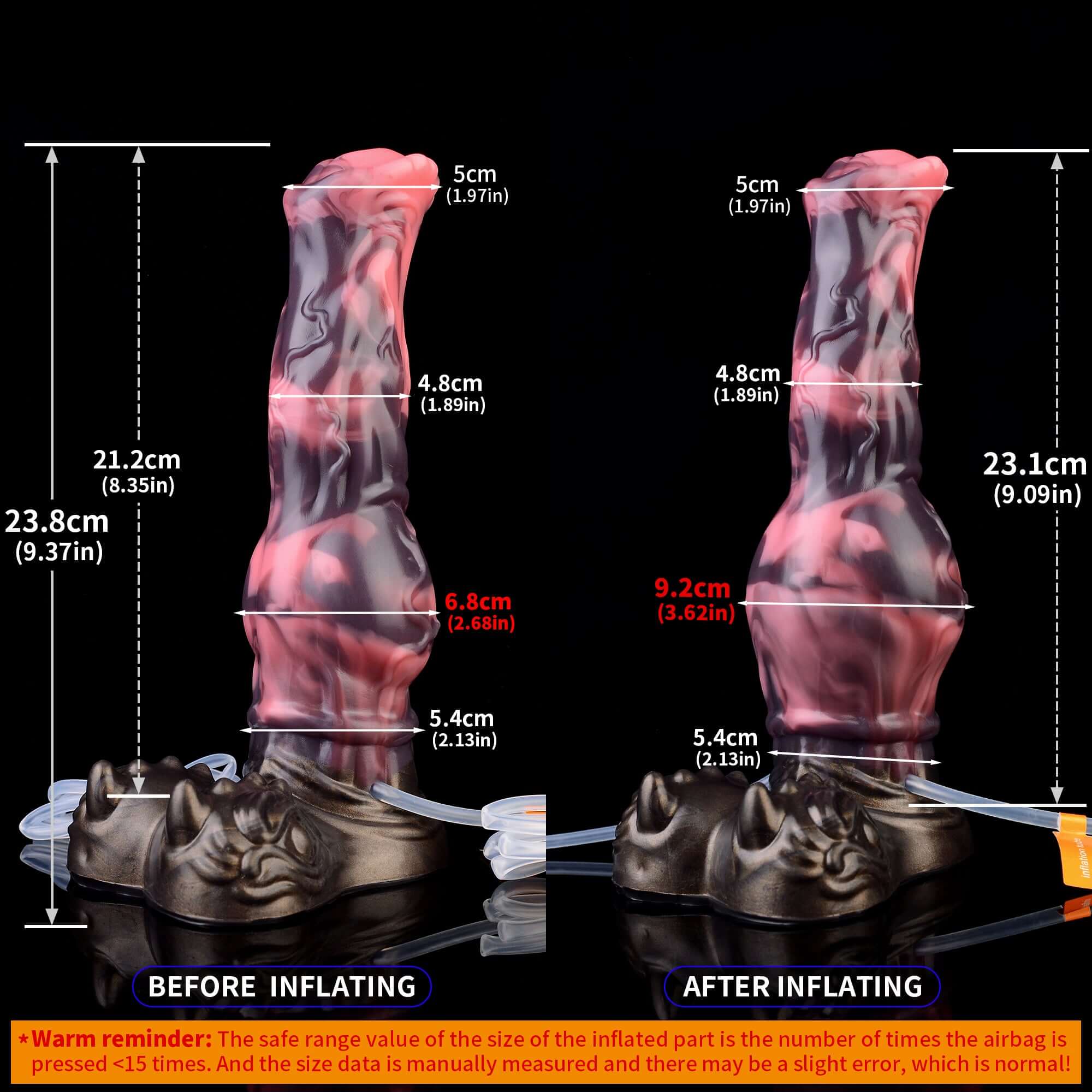 Barghest - Ejaculating Inflatable Dildo - Image 3