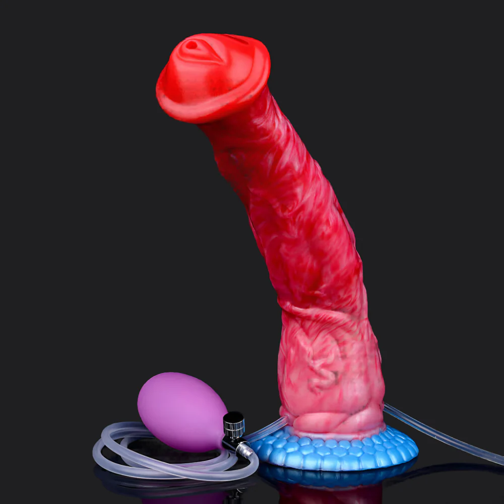 Black Caviar - Ejaculating Inflatable Dildo - Image 3