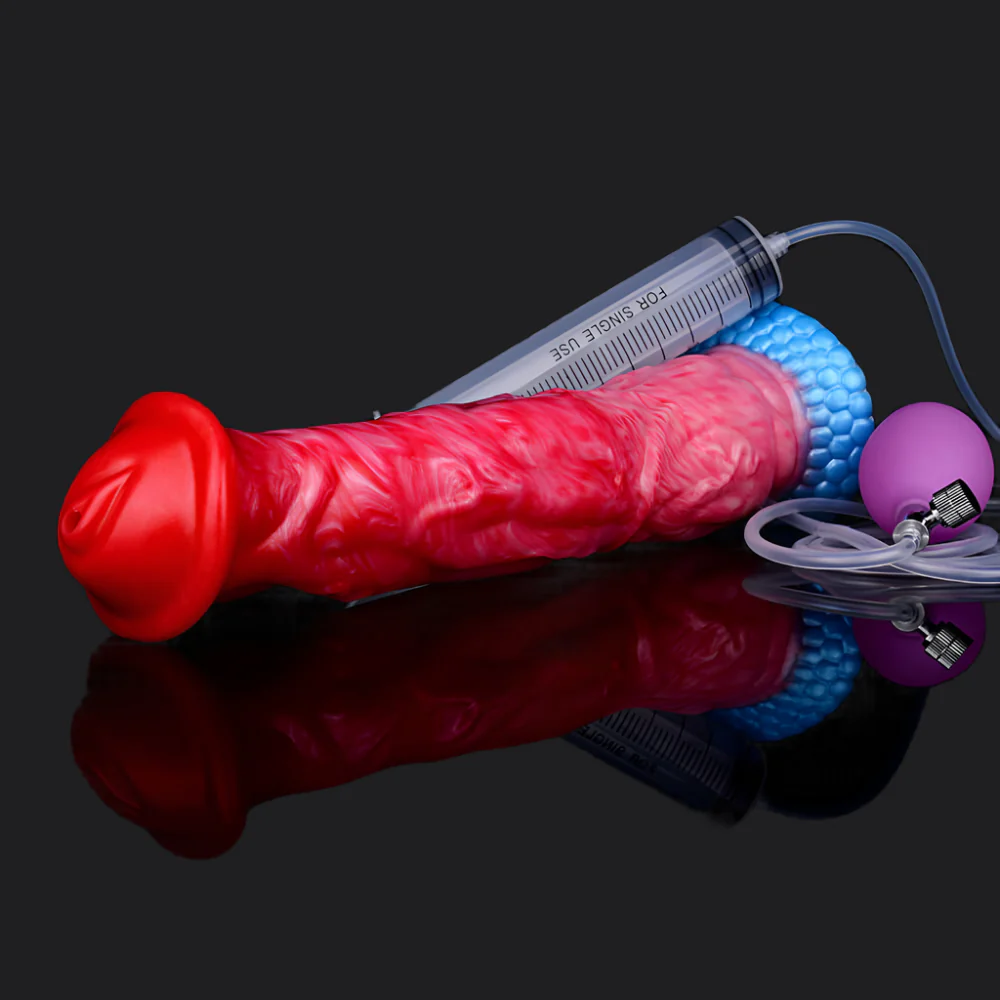 Black Caviar - Ejaculating Inflatable Dildo - Image 4