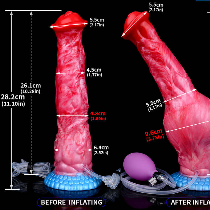 Black Caviar - Ejaculating Inflatable Dildo - Image 8