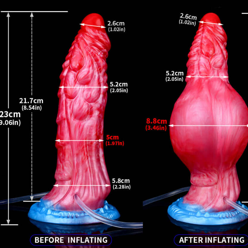 Black Dragon - Ejaculating Inflatable Dildo - Image 6
