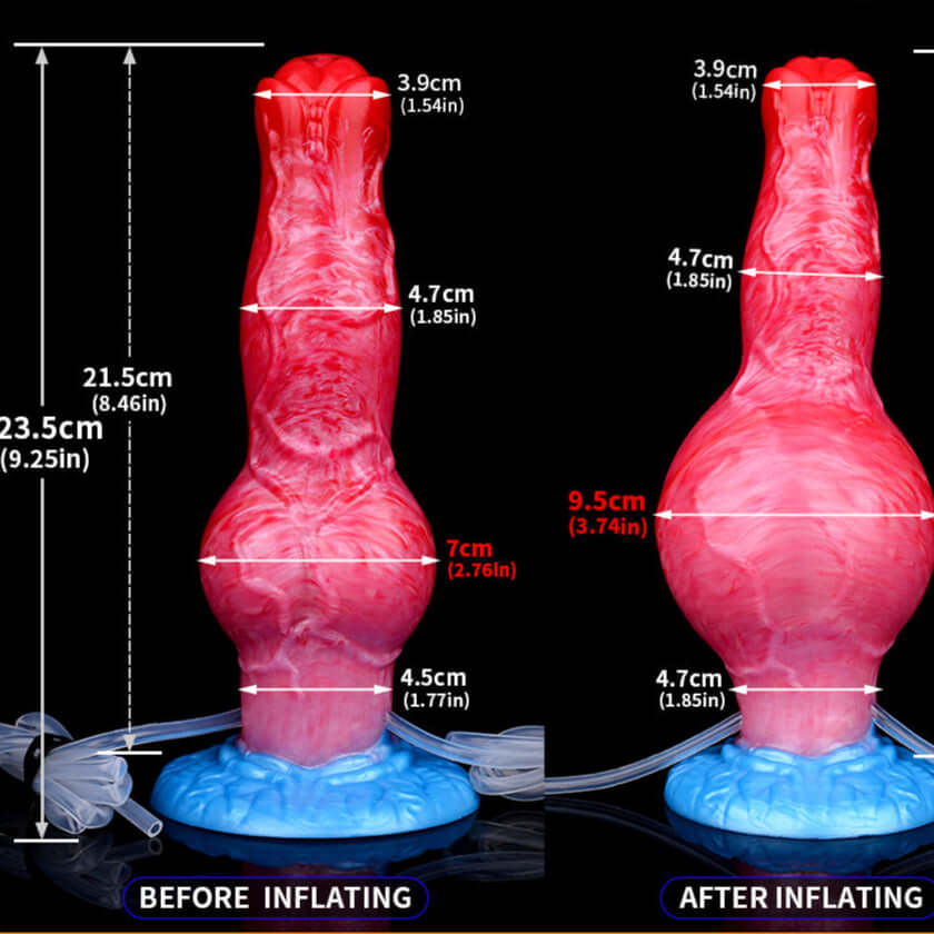 Cerberus - Ejaculating Inflatable Dildo XL - Image 3