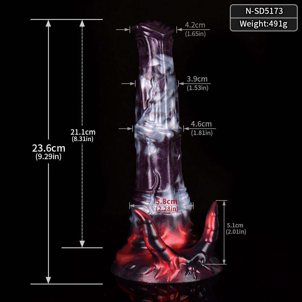 Dark Ice Monster Dildo - Abada - Image 3