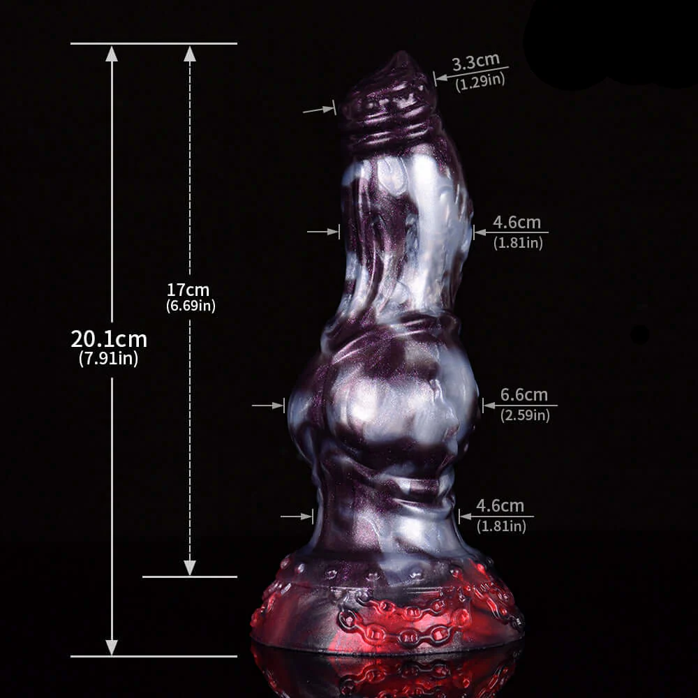 Dark Ice Monster Dildo - Barbegazi - Image 3