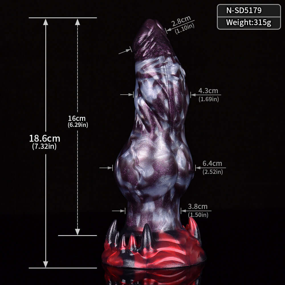 Dark Ice Monster Dildo - Manticore - Image 3