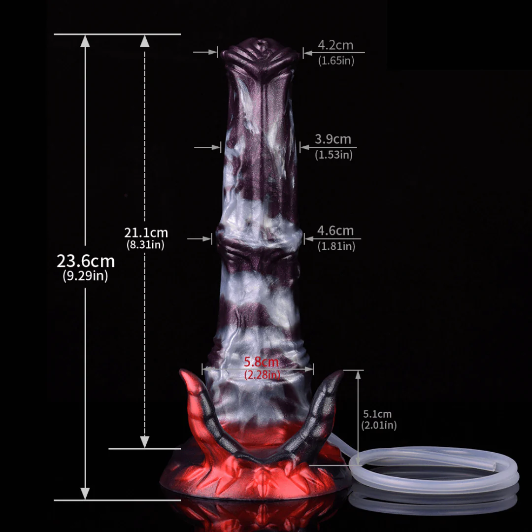 Dark Ice Monster Ejaculating Dildo - Abada - Image 2