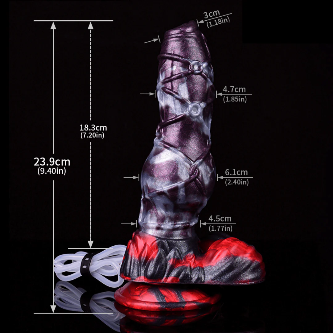 Dark Ice Monster Ejaculating Dildo - Alastor - Image 3