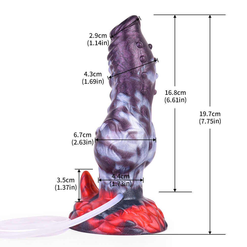 Dark Ice Monster Ejaculating Dildo - Ikuutayuq - Image 3