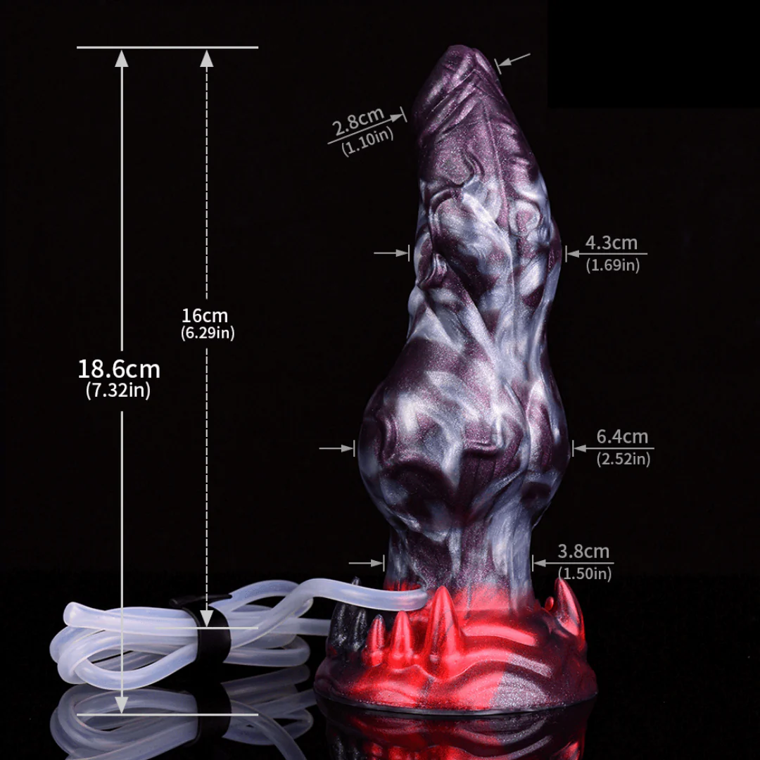 Dark Ice Monster Ejaculating Dildo - Manticore - Image 3