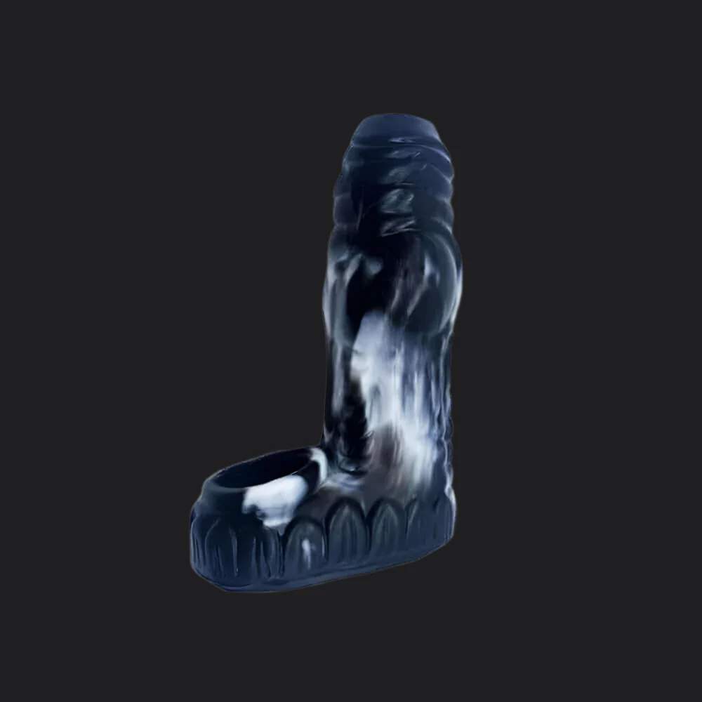 Erek-Hus Dragon Cum Thru Penis Sleeve - Black - Image 6