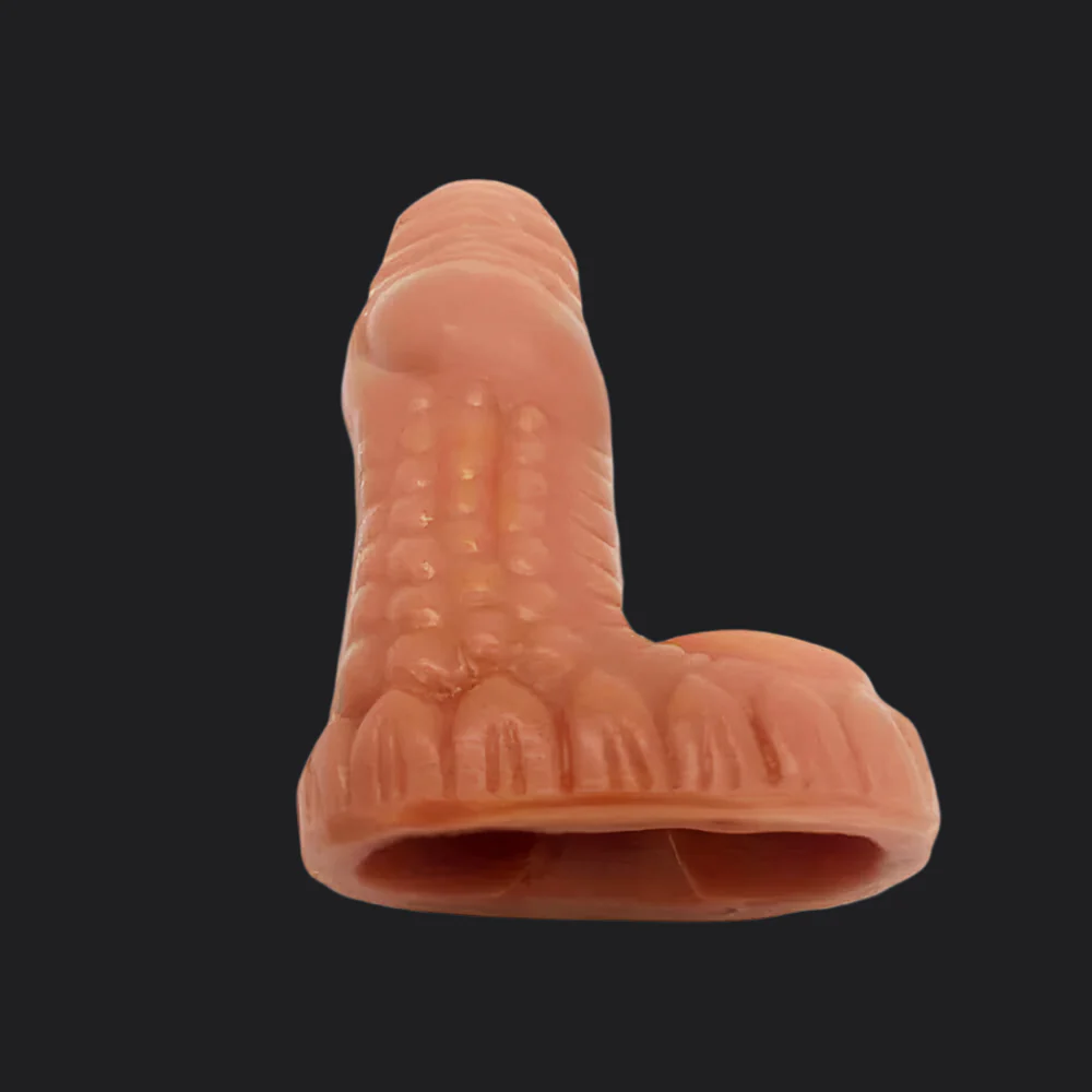 Erek-Hus Dragon Cum Thru Penis Sleeve - Brown - Image 3
