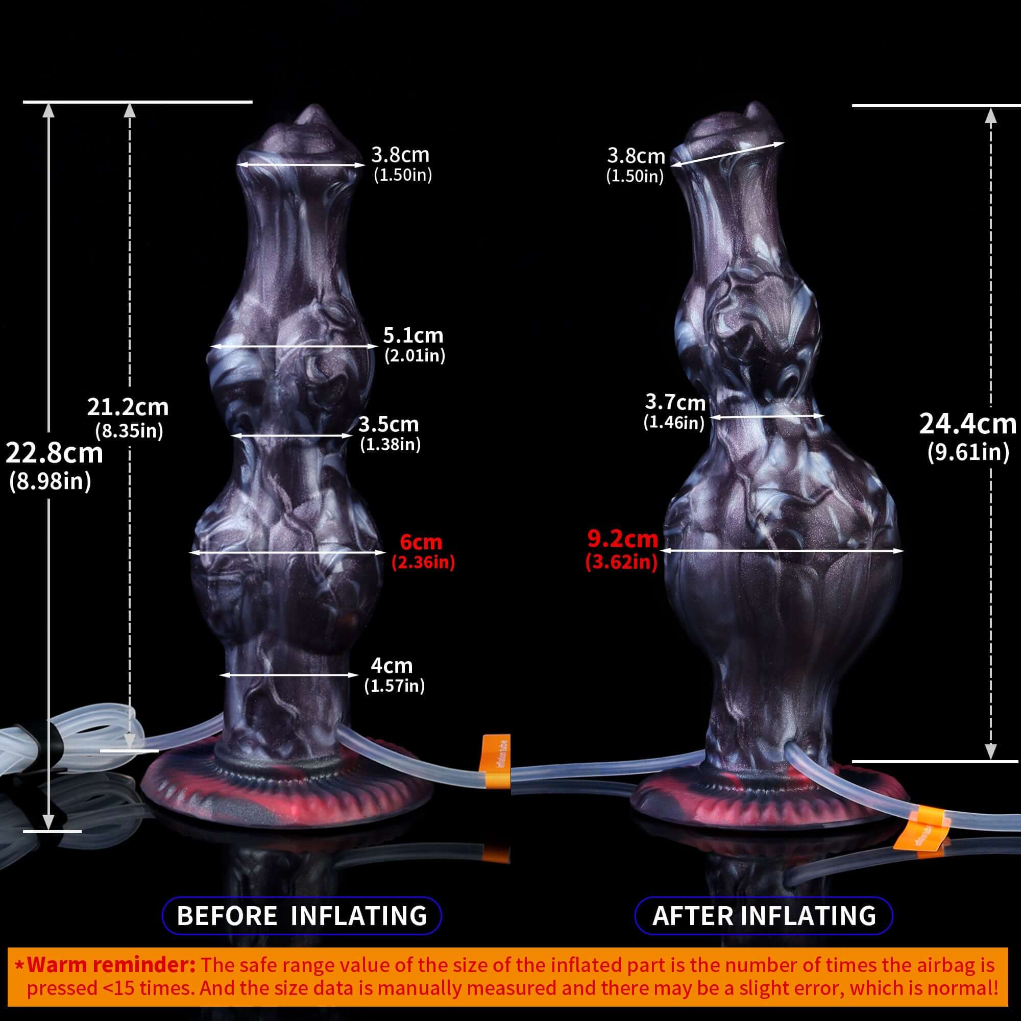 Grootslang - Ejaculating Inflatable Dildo M - Image 3