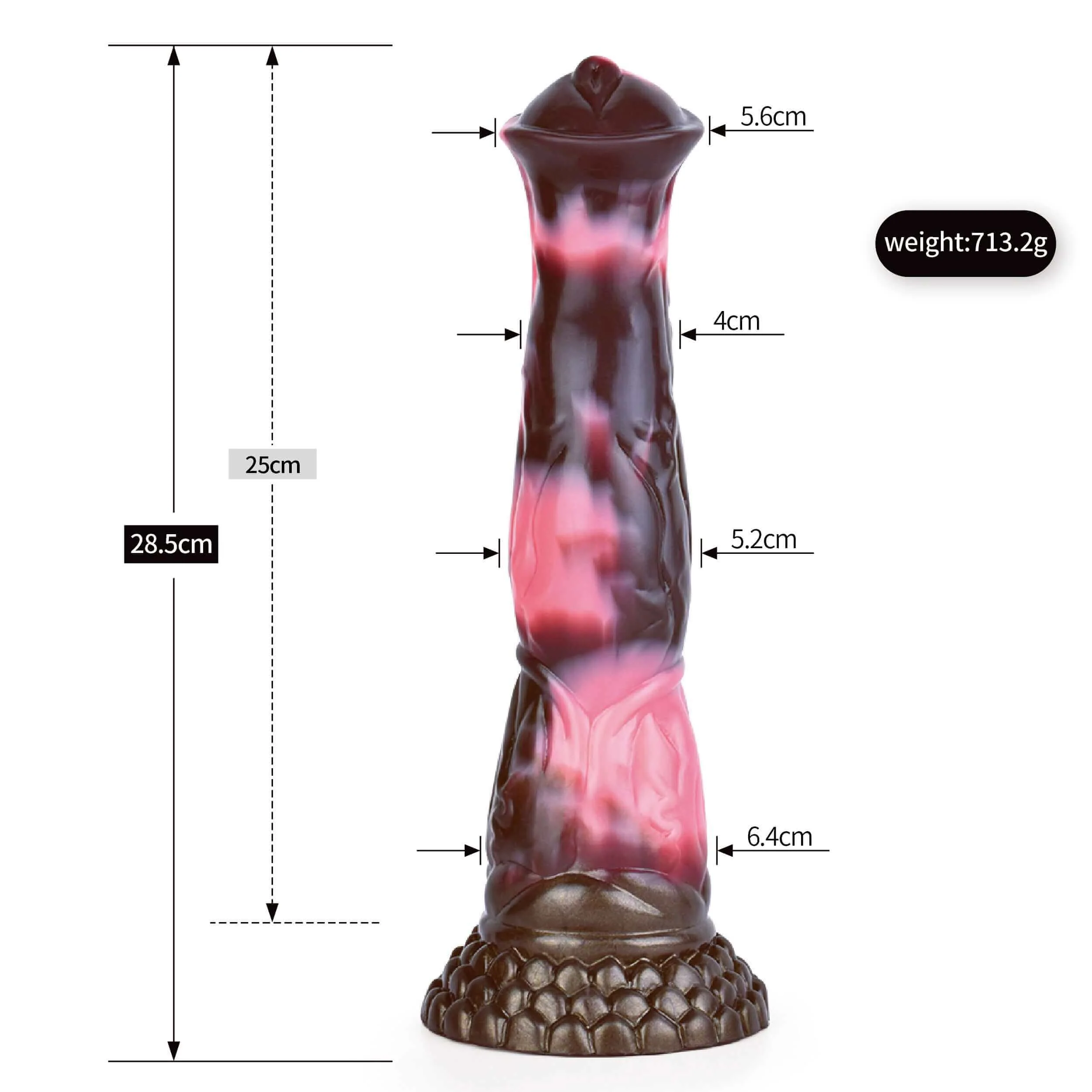 Horse Dildo - Black Caviar - Image 3