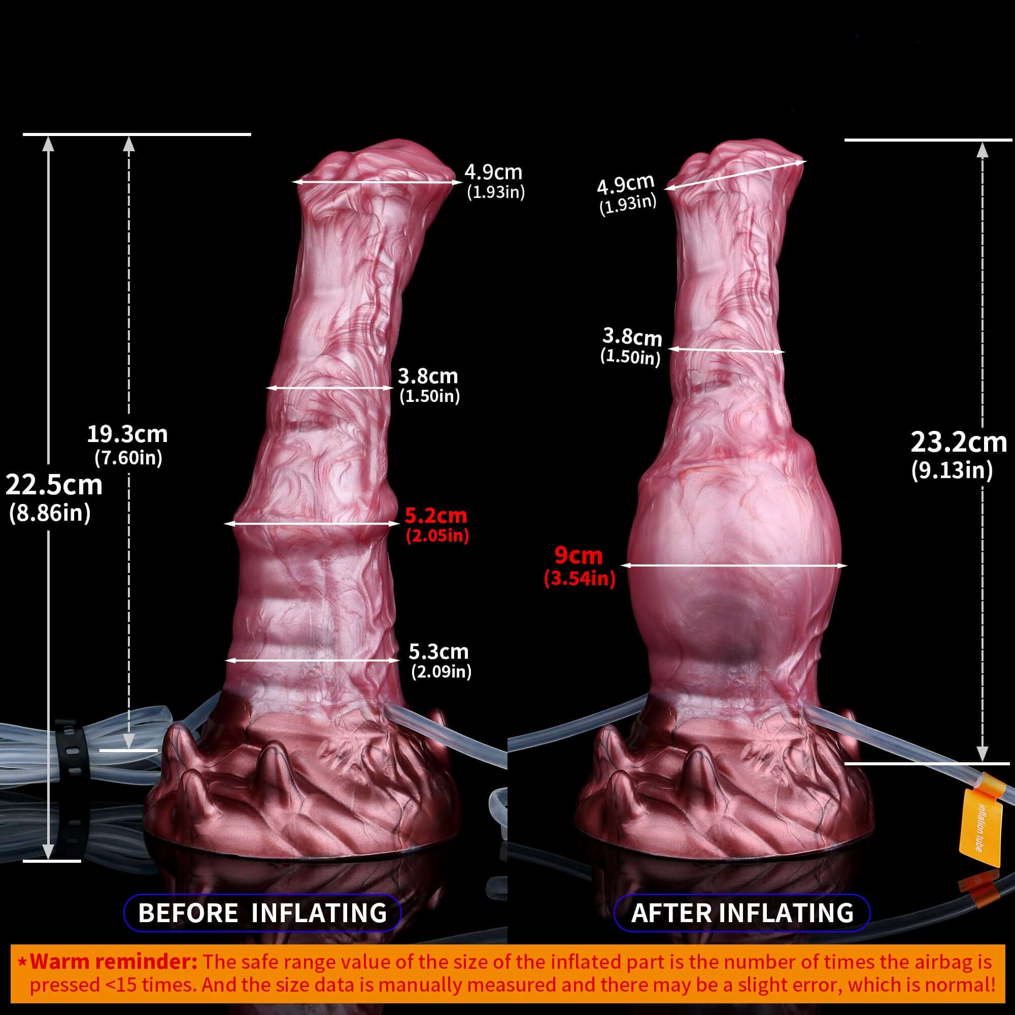 Karkadann - Ejaculating Inflatable Dildo - Image 3