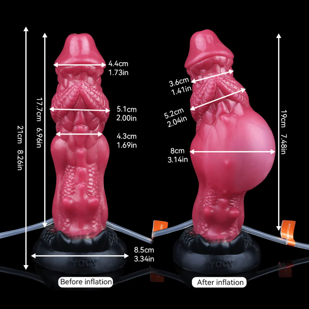 Maleficent - Ejaculating Inflatable Dildo - Image 6