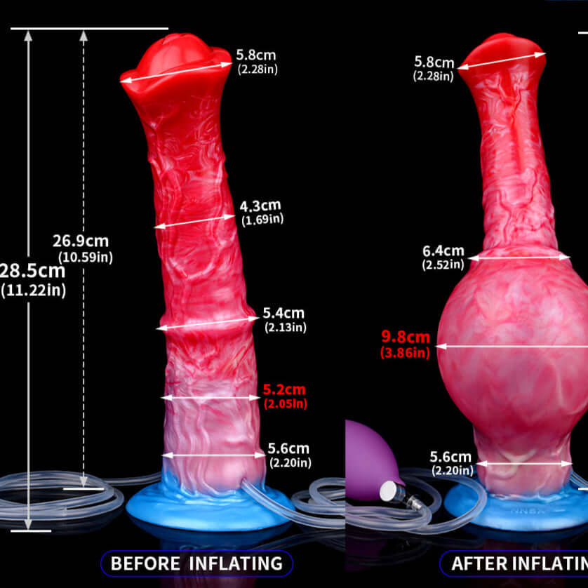 Native Dancer- Ejaculating Inflatable Dildo - Image 4